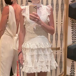 Zimmerman Mini dress in white